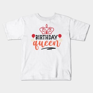 birthday queen Kids T-Shirt